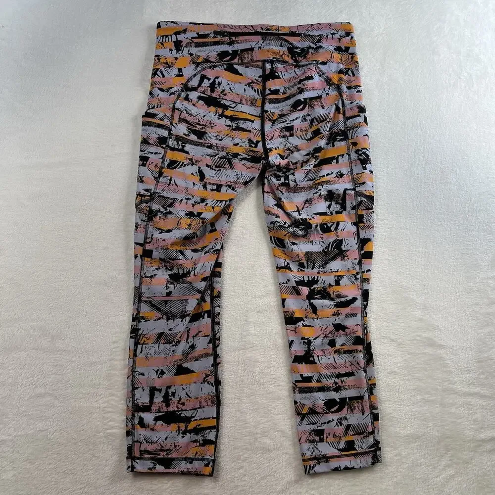 Lululemon Sz 6 Speed Up Crop 21